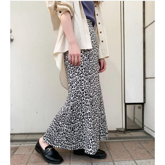 新作即完売♡MOUSSY leopard maxi スカート♡レオパードスカート