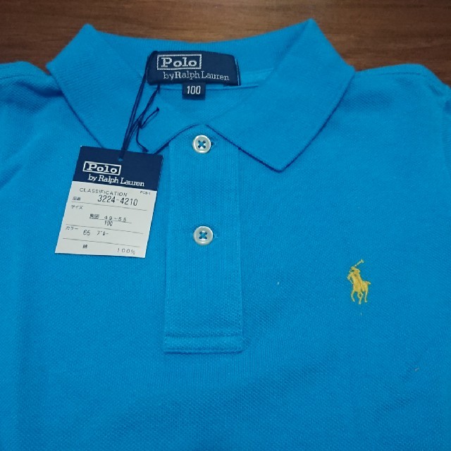 POLO RALPH LAUREN(ポロラルフローレン)の新品タグ付きRALPH LAUREN 100センチ キッズ/ベビー/マタニティのキッズ服女の子用(90cm~)(Tシャツ/カットソー)の商品写真