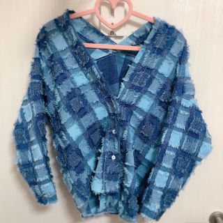 ザラ(ZARA)のCADBURY キャドバリー チェック シャツ BLUE(シャツ/ブラウス(長袖/七分))