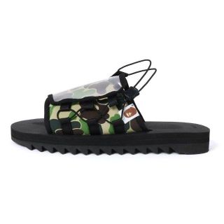 アベイシングエイプ(A BATHING APE)のBape Suicoke Green 27(サンダル)