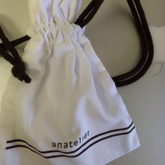 anatelier(アナトリエ)の巾着つき ロング2連ネックレス レディースのアクセサリー(ネックレス)の商品写真