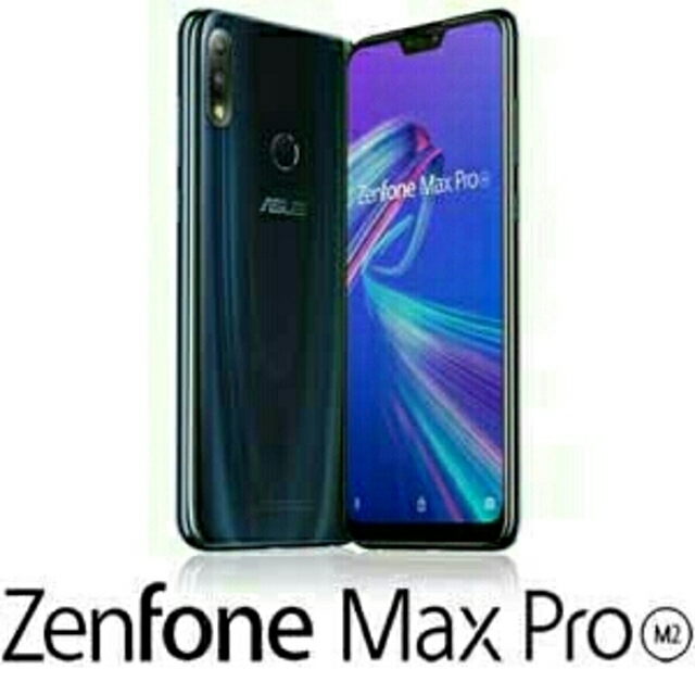 納品書付ZB631KL ZenFone Max Pro M2 ミッドナイトブルー