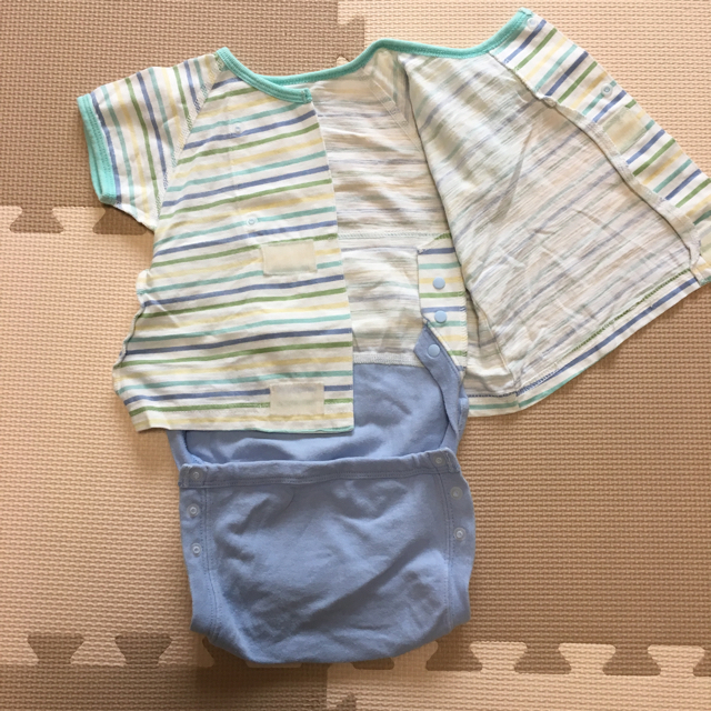 Combi mini(コンビミニ)のcombi mini  ラップクラッチ  60-70  キッズ/ベビー/マタニティのベビー服(~85cm)(ロンパース)の商品写真