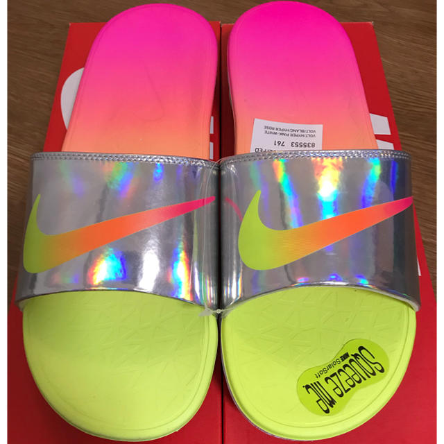 NIKE(ナイキ)の最終値引きラス1★NIKE benassi ベナッシソーラーソフト   メンズの靴/シューズ(サンダル)の商品写真