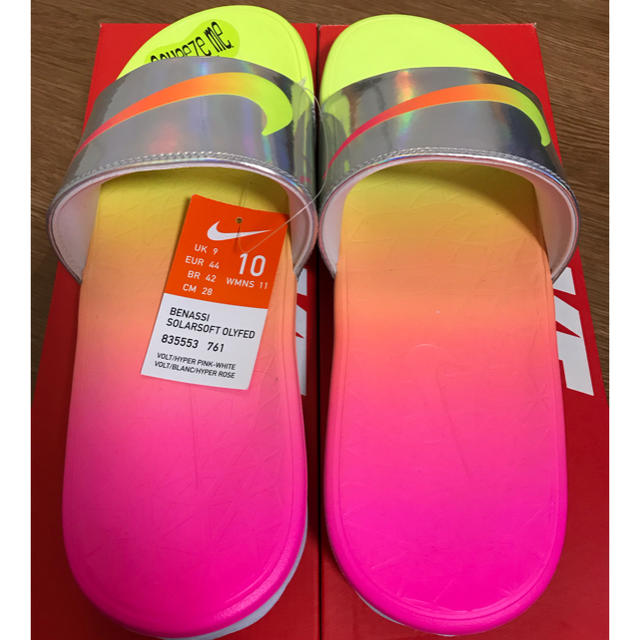 NIKE(ナイキ)の最終値引きラス1★NIKE benassi ベナッシソーラーソフト   メンズの靴/シューズ(サンダル)の商品写真