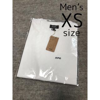 アーペーセー(A.P.C)の【未使用】A.P.C.半袖TシャツメンズXS(日本人メンズS)apcアーペーセー(Tシャツ/カットソー(半袖/袖なし))