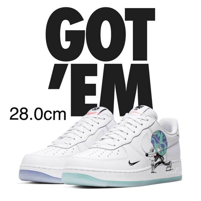 靴/シューズ28 NIKE AIR FORCE 1 EARTH DAY COLLECTION