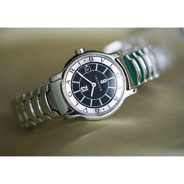 美品 ブルガリ ソロテンポ ST29 ブラック レディース Bvlgari - 腕時計