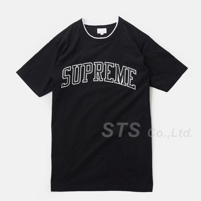 Supreme  Arc Logo Double Ringer Top Tシャツ