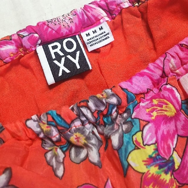 Roxy(ロキシー)のROXY 花柄 オフショルダー ワンピース M レディースのワンピース(ミニワンピース)の商品写真