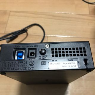 外付けハードディスク　HDCL-UTE2K