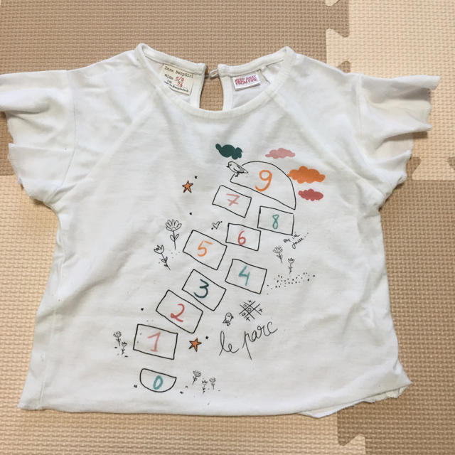 ZARA(ザラ)のZara Baby Girl  Tシャツ  6-9ヶ月 3枚セット キッズ/ベビー/マタニティのベビー服(~85cm)(Ｔシャツ)の商品写真