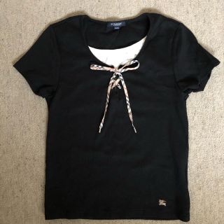 バーバリー(BURBERRY)のバーバリー 160 カットソー ブラック(Tシャツ/カットソー)