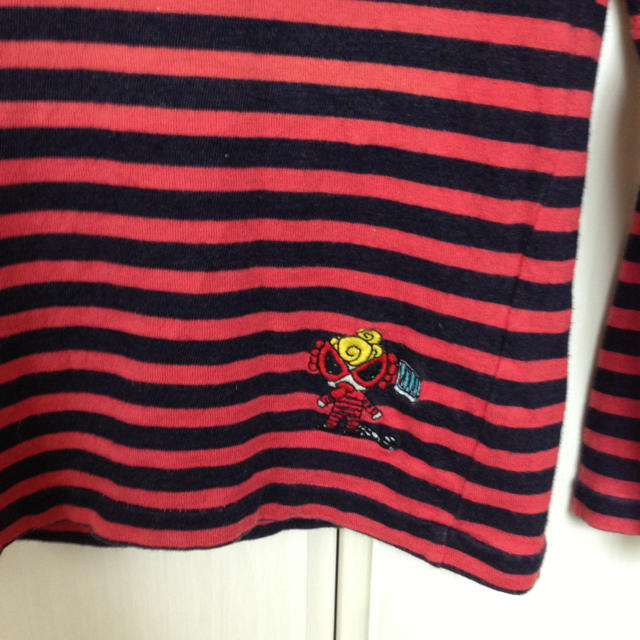 HYSTERIC MINI(ヒステリックミニ)のボーダーロンT キッズ/ベビー/マタニティのキッズ服男の子用(90cm~)(その他)の商品写真