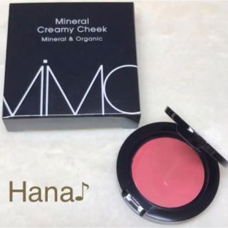 エムアイエムシー(MiMC)の新品！MiMCエムアイエムシー ミネラルクリーミーチーク04 フレッシュ チーク(チーク)