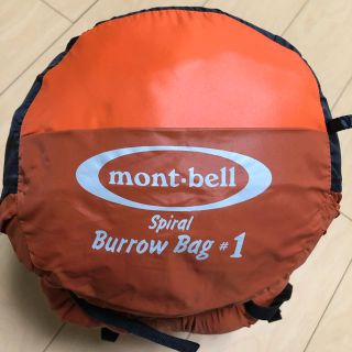 モンベル(mont bell)のモンベル 寝袋 スパイラルバロウバッグ♯1 寝袋　シュラフ(寝袋/寝具)