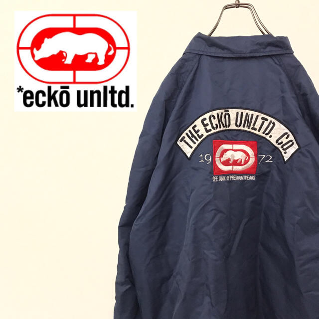 希少 エコー ECKO 激レア 希少 90s ビッグロゴ セットアップ