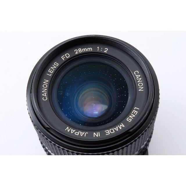 ✨広角単焦点✨キャノン CANON NEW FD 28mm F2 ✨広角単焦点✨キャノン CANON NEW FD 28mm F2