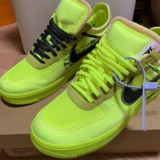 オフホワイト(OFF-WHITE)のNIKE off-white エアフォース1(スニーカー)