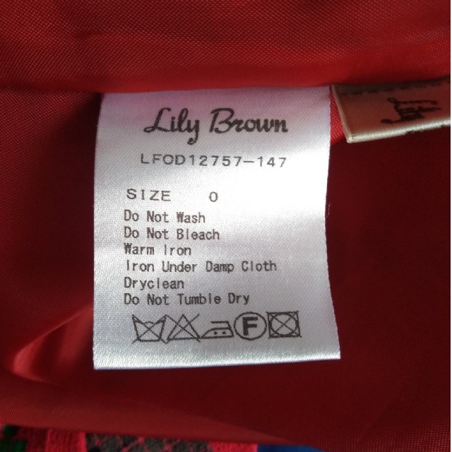 Lily Brown(リリーブラウン)のLily Brown　ワンピース レディースのワンピース(ミニワンピース)の商品写真