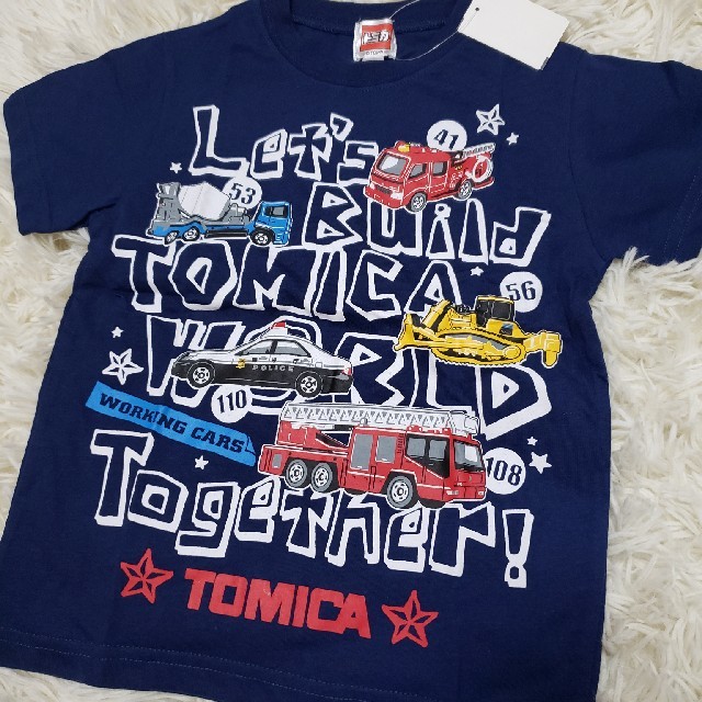 Takara Tomy(タカラトミー)のみかの様専用♡トミカの半袖Tシャツ♡3枚セット キッズ/ベビー/マタニティのキッズ服男の子用(90cm~)(Tシャツ/カットソー)の商品写真