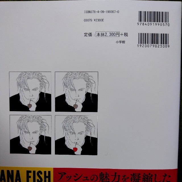 BANANA FISH(バナナフィッシュ)のBananaFishバナナフィッシュ吉田秋生イラスト集 エンタメ/ホビーの漫画(少女漫画)の商品写真