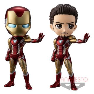 マーベル(MARVEL)のQposket アイアンマン フィギュア ノーマル  レアカラーセット(アニメ/ゲーム)