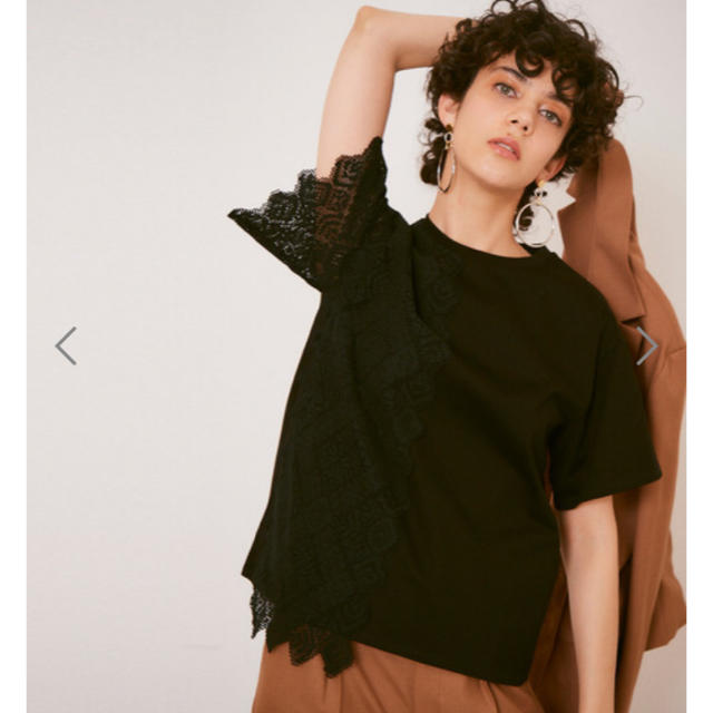 海外花系 ルシェルブルー レースパネルトップス - 通販 - founder-square.com