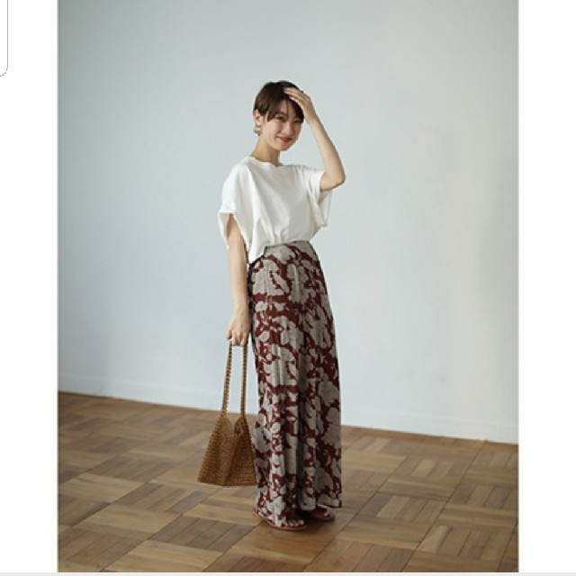 TODAYFUL(トゥデイフル)の Flower Georgette SK TODAYFUL レディースのスカート(ロングスカート)の商品写真