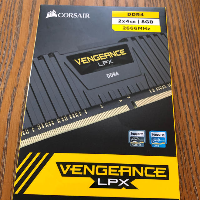 CORSAIR VENGEANCE LPX 2×4GB 2666MHz