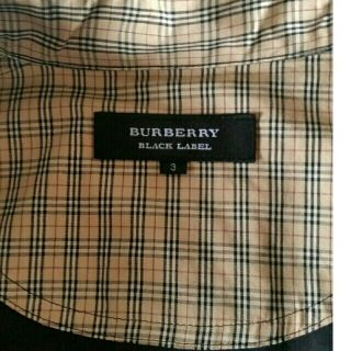 バーバリーブラックレーベル(BURBERRY BLACK LABEL)のBURBERRY BLACK LABEL 長袖シャツ(Lサイズ) 美品！(シャツ)