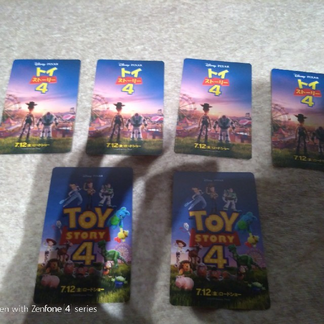 トイストーリー4　ムビチケ　TOY STORY4 チケットの映画(洋画)の商品写真