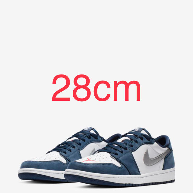 NIKE SB AIR JORDAN 1 LOW MID NIGHT NAVYメンズ