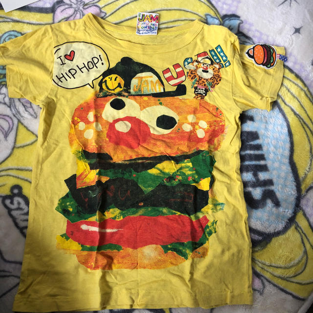 JAM(ジャム)のJAM ハンバーガーTシャツ キッズ/ベビー/マタニティのキッズ服男の子用(90cm~)(Tシャツ/カットソー)の商品写真