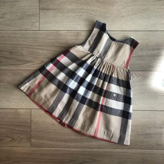 バーバリー(BURBERRY)のMR様専用  美品✳︎バーバリー 人気ビッグノバワンピース 12M 80cm(ワンピース)