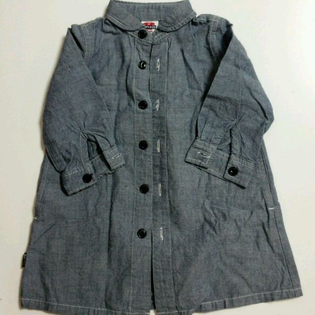 SHIPS(シップス)のSHIPS KIDS80デニムワンピース キッズ/ベビー/マタニティのベビー服(~85cm)(ワンピース)の商品写真