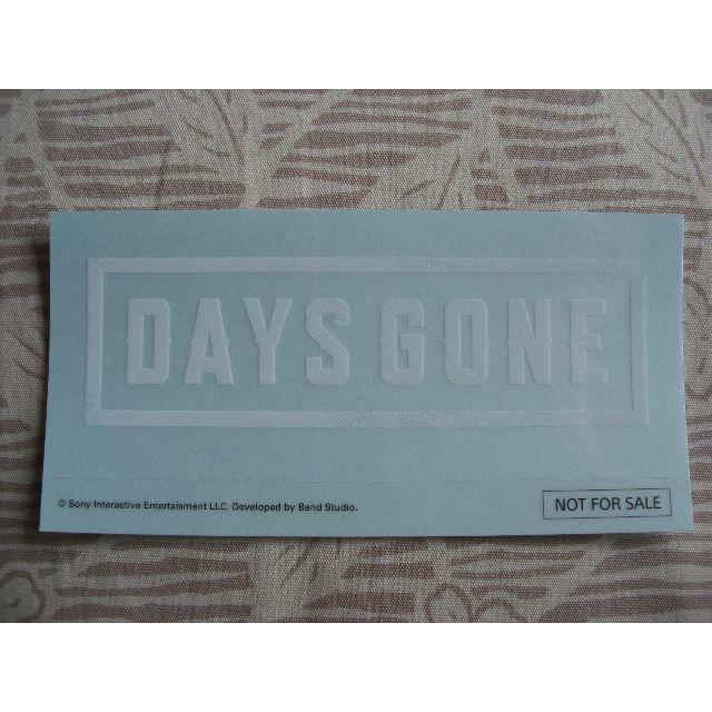 PlayStation4(プレイステーション4)のPS4 DAYS GONE ステッカー デイズゴーン 非売品 エンタメ/ホビーのゲームソフト/ゲーム機本体(その他)の商品写真