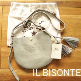 イルビゾンテ(IL BISONTE)の専用 IL BISONTE イルビゾンテ ビッグロゴ ショルダーバッグ(ショルダーバッグ)