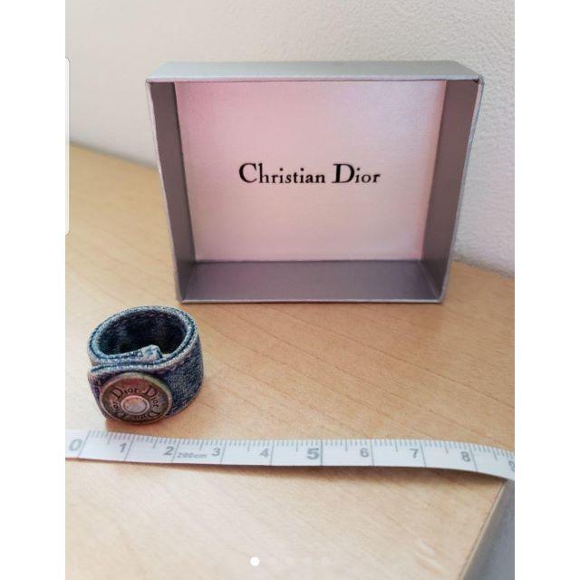 Christian Dior(クリスチャンディオール)のChristian Dior デニム リング レディースのアクセサリー(リング(指輪))の商品写真