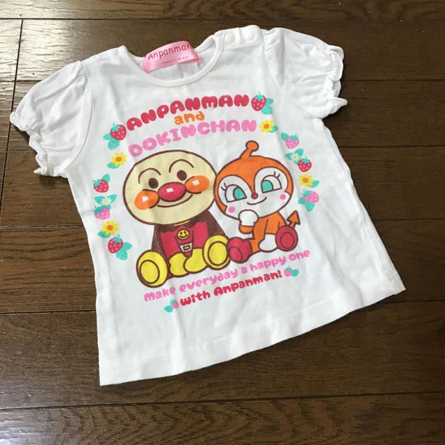 BANDAI(バンダイ)のアンパンマン  Tシャツ キッズ/ベビー/マタニティのベビー服(~85cm)(Ｔシャツ)の商品写真