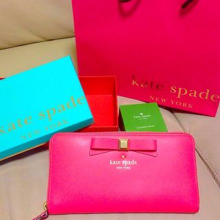 ケイトスペードニューヨーク(kate spade new york)のケイトスペード リボン 長財布 セール(財布)