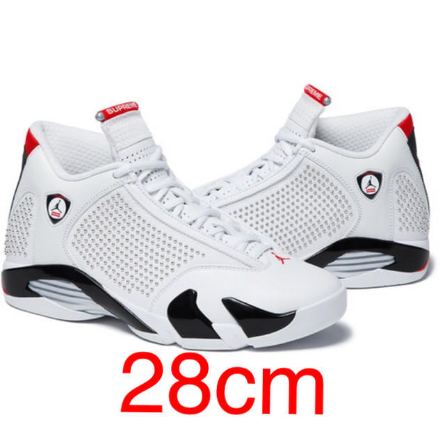 Supreme®/Nike® Air Jordan 14 28cm