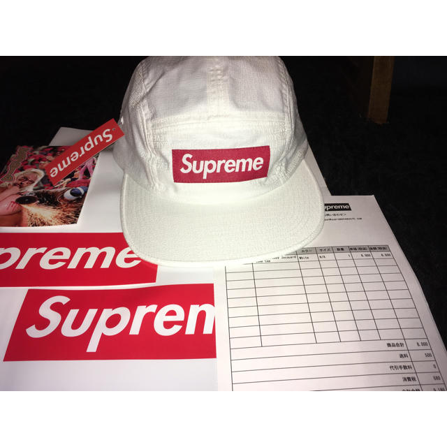 supreme キャップ