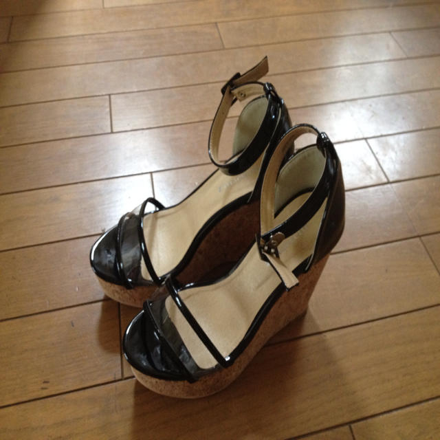 スケルトンサンダル レディースの靴/シューズ(サンダル)の商品写真