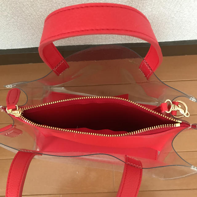 トレンド♡クリアバッグ レディースのバッグ(ハンドバッグ)の商品写真