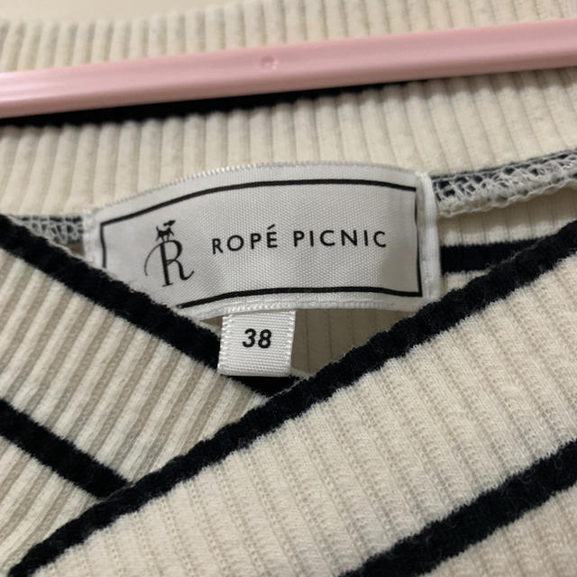 Rope' Picnic(ロペピクニック)のボーダー Tシャツ トップス レディースのトップス(Tシャツ(半袖/袖なし))の商品写真