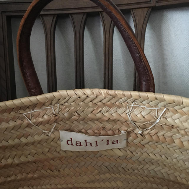 Dahlia(ダリア)のdahl'ia  かごバッグ レディースのバッグ(かごバッグ/ストローバッグ)の商品写真