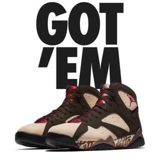 ナイキ(NIKE)の 28cm PATTA × NIKE AIR JORDAN 7 OG SP パタ(スニーカー)