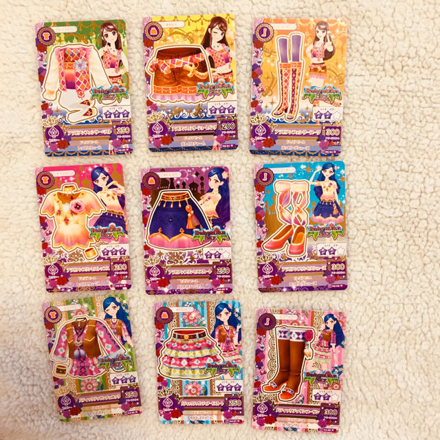 アイカツ!(アイカツ)のアイカツ!ボヘミアンスカイセット① エンタメ/ホビーのアニメグッズ(カード)の商品写真