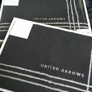 ユナイテッドアローズ(UNITED ARROWS)のUNITED ARROWS バスタオル２枚セット(タオル/バス用品)